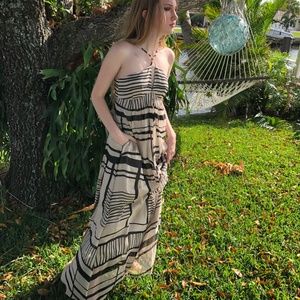 Club Monaco Like New Sz 4 Maxi Dress Boho